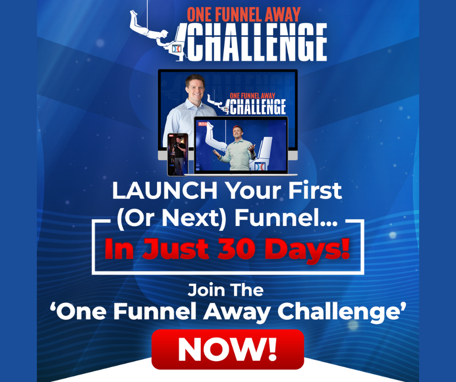 One funnel Away Challenge